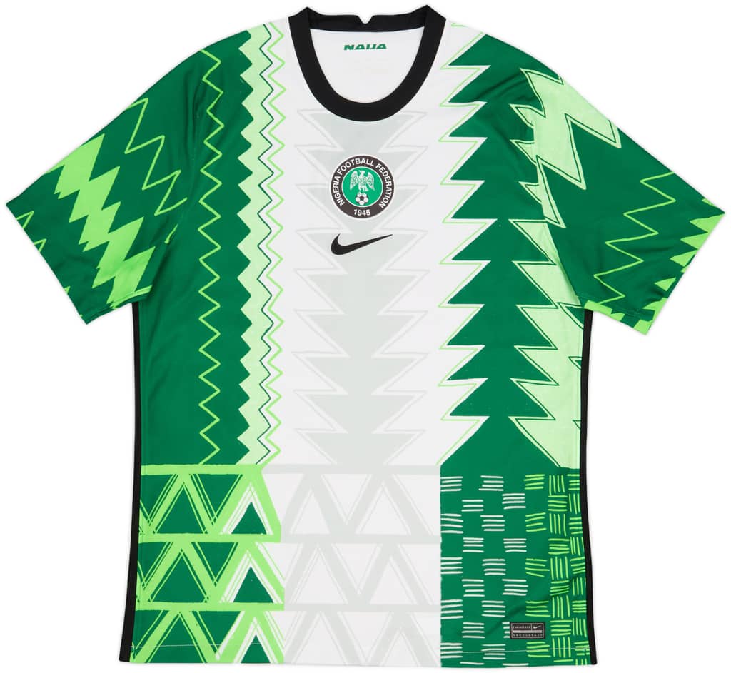 2020-21 Nigeria Home Shirt - 8/10 - (L)