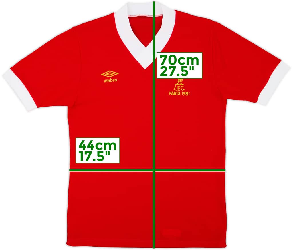 1979-82 Liverpool 'European Cup Final' Home Shirt - 9/10 - (S)