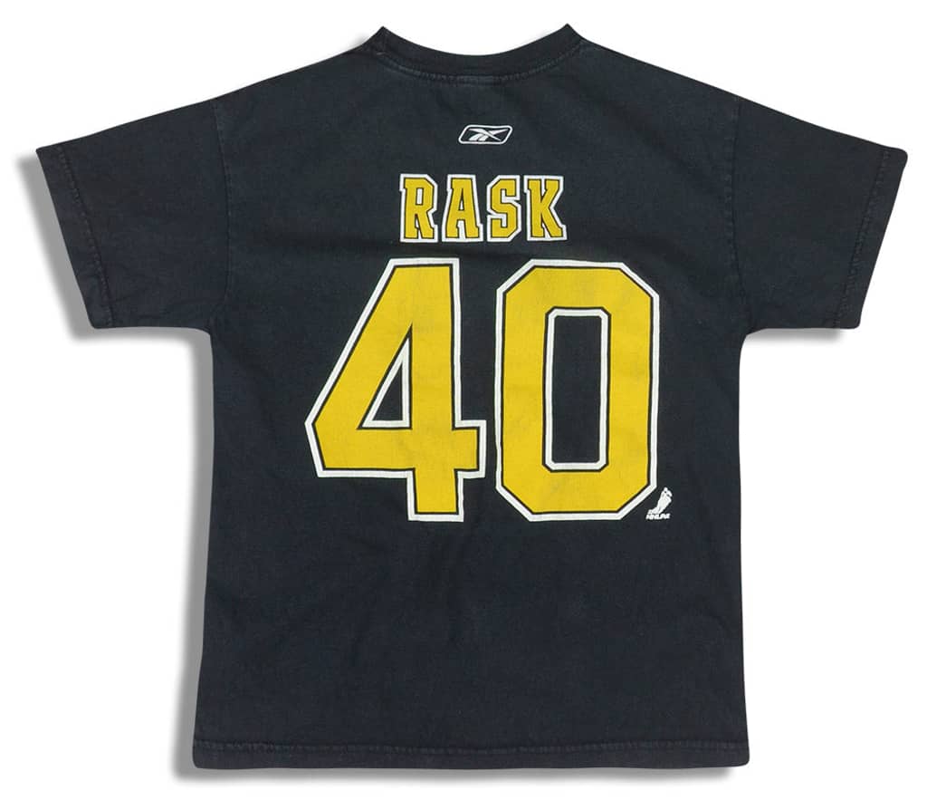 2008-15 Boston Bruins Rask #40 Reebok Graphic Tee Y