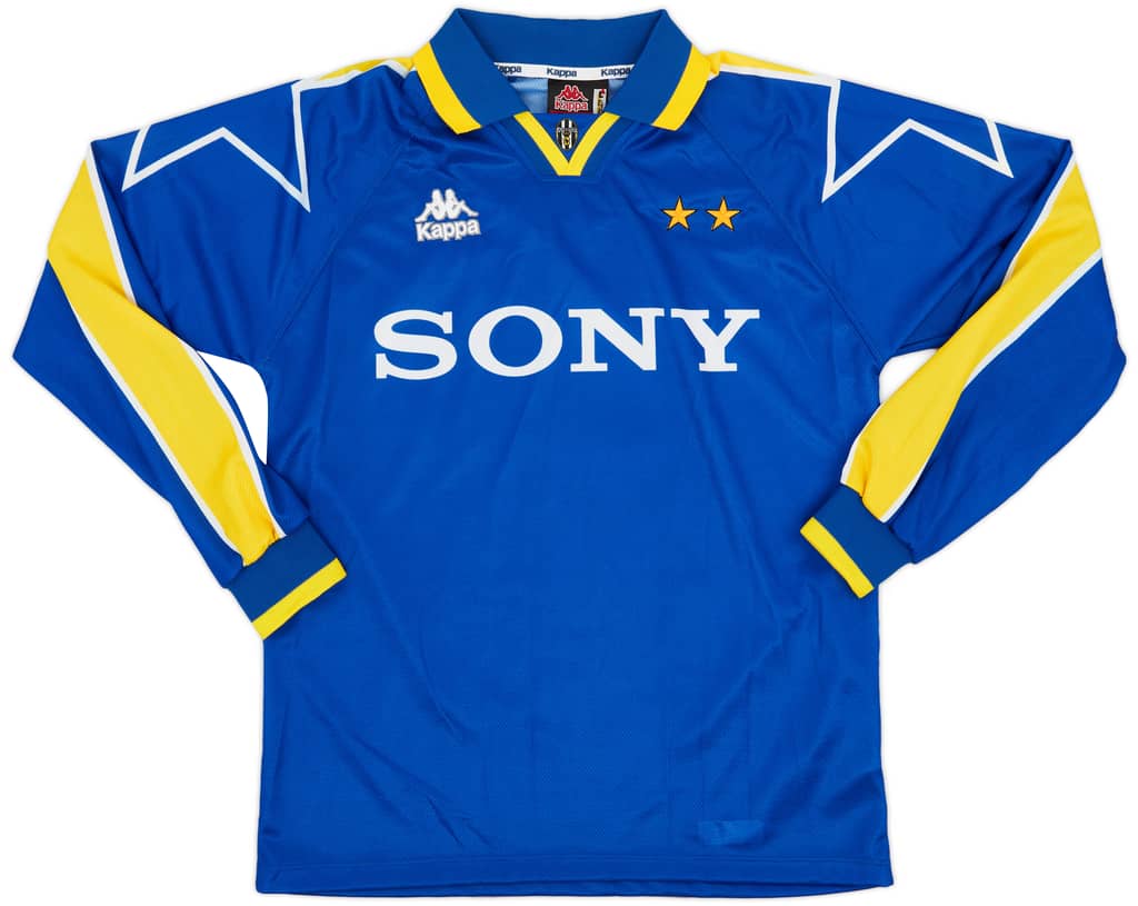 1996-97 Juventus Away L/S Shirt - 9/10 - (L)