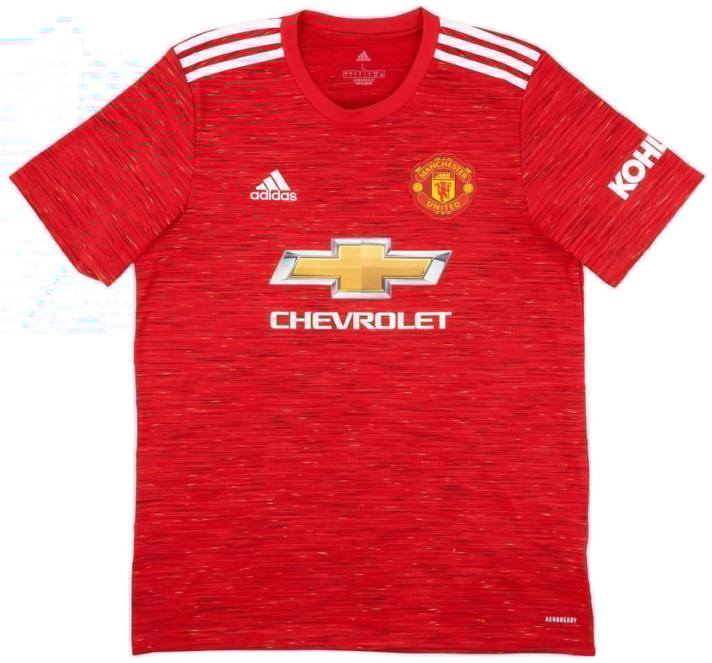 2020-21 Manchester United Home Shirt B.Fernandes #18 - 7/10 - (L)