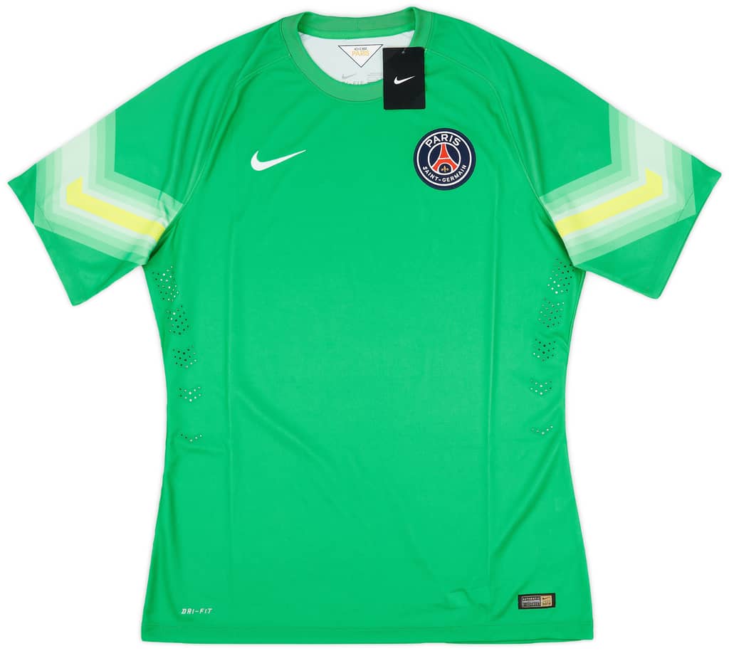 2014-15 Paris Saint-Germain Player Issue GK S/S Shirt (XL)