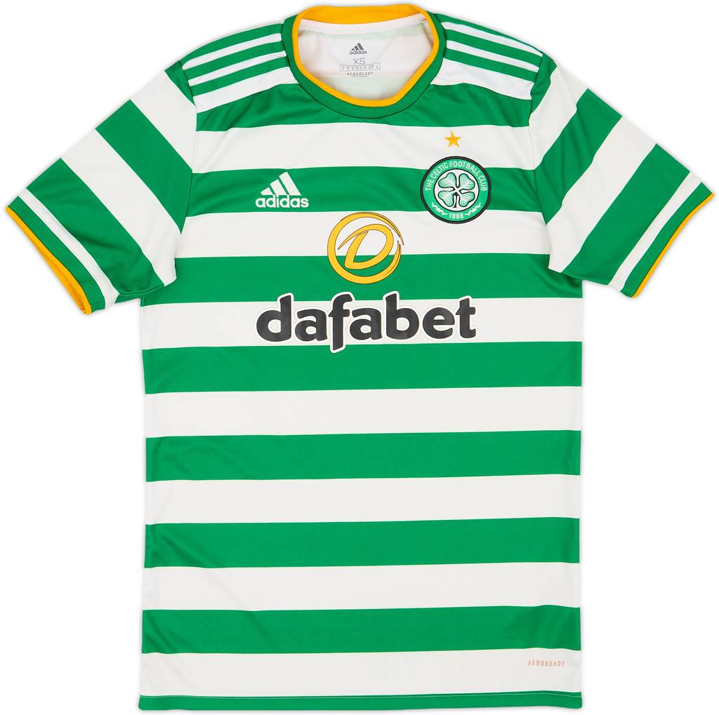 2020-21 Celtic Home Shirt - 7/10 - (XS)