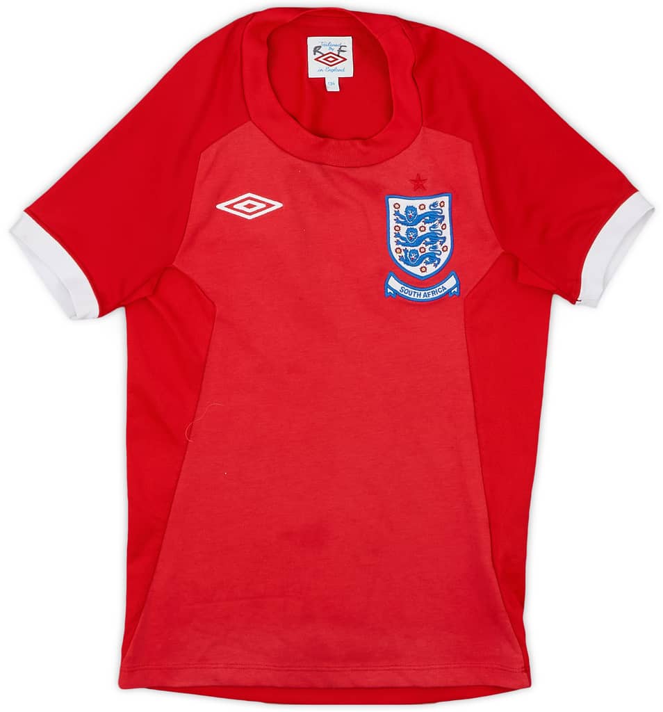 2010-11 England Away Shirt - 8/10 - (S.Boys)
