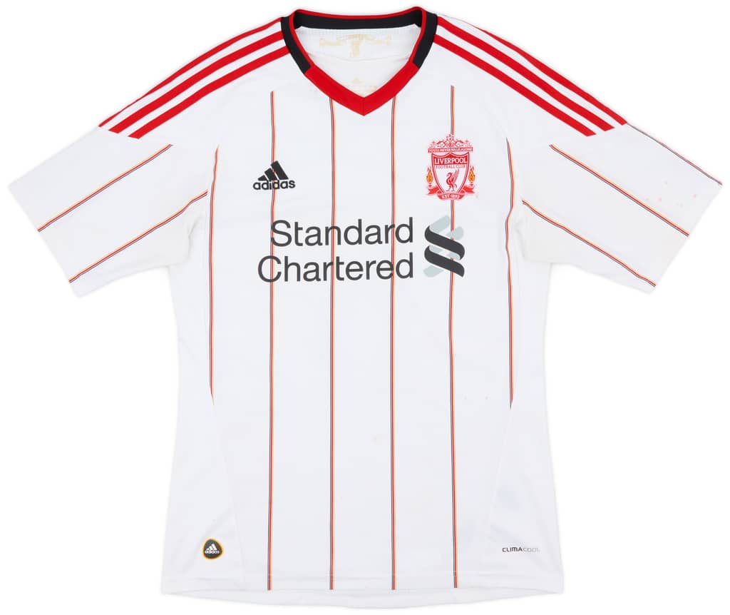 2010-11 Liverpool Away Shirt Gerrard #8 - 6/10 - (S)