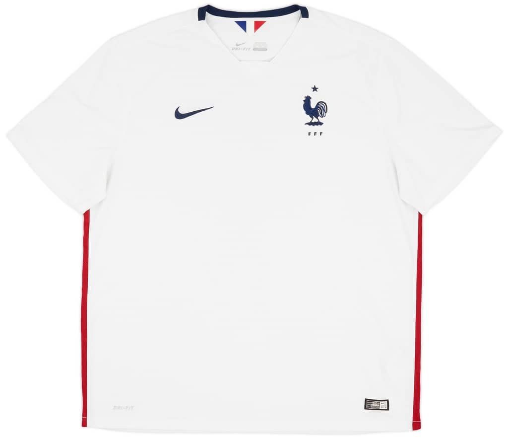 2015-16 France Away Shirt - 7/10 - (XXL)