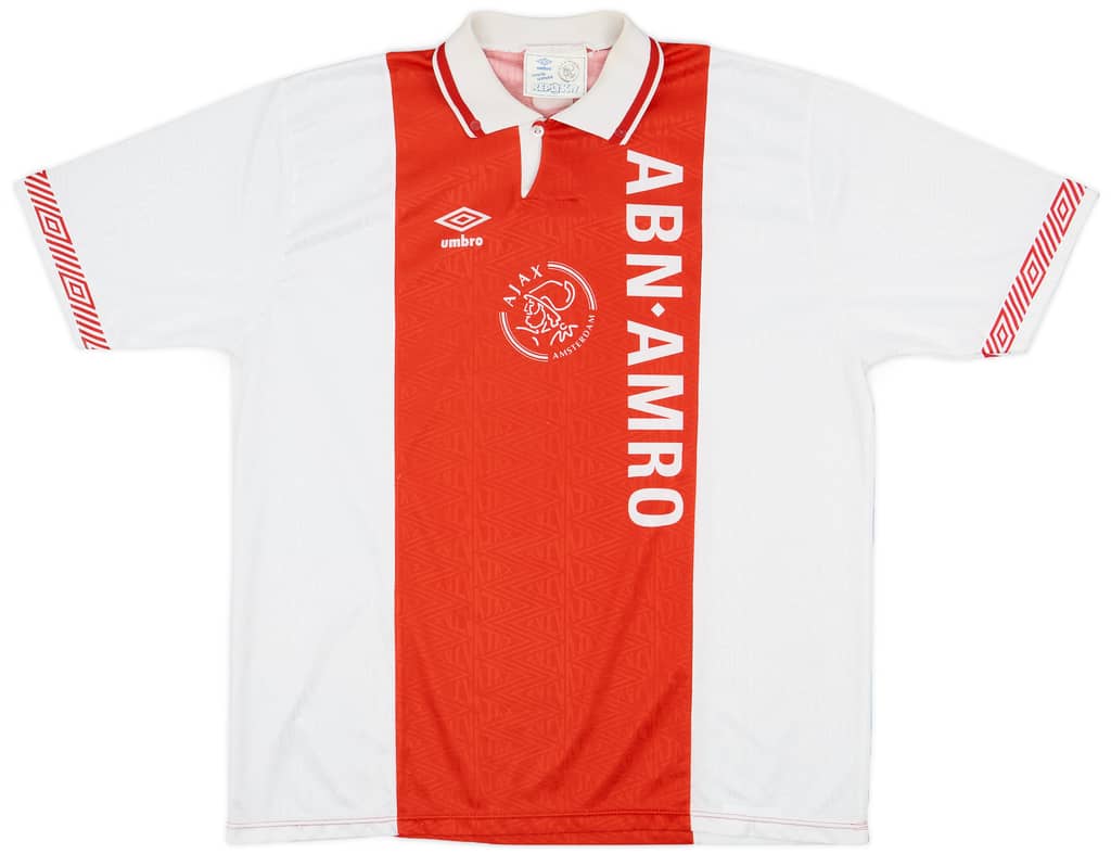 1991-93 Ajax Home Shirt - 7/10 - (XL)