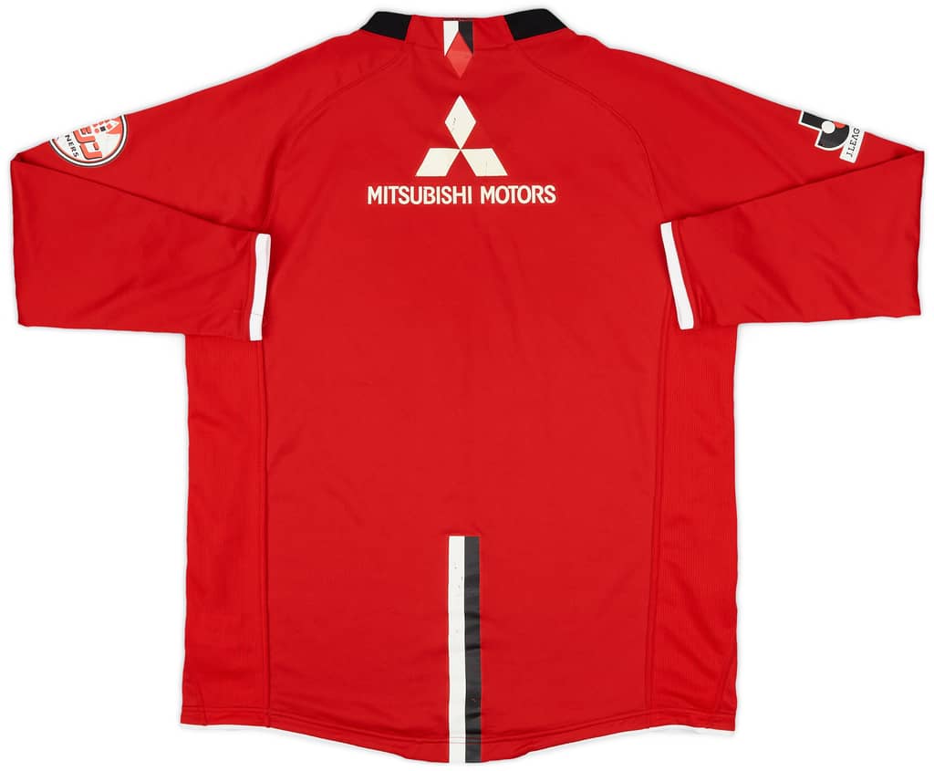 2008 Urawa Red Diamonds Home L/S Shirt - 6/10 - (M)
