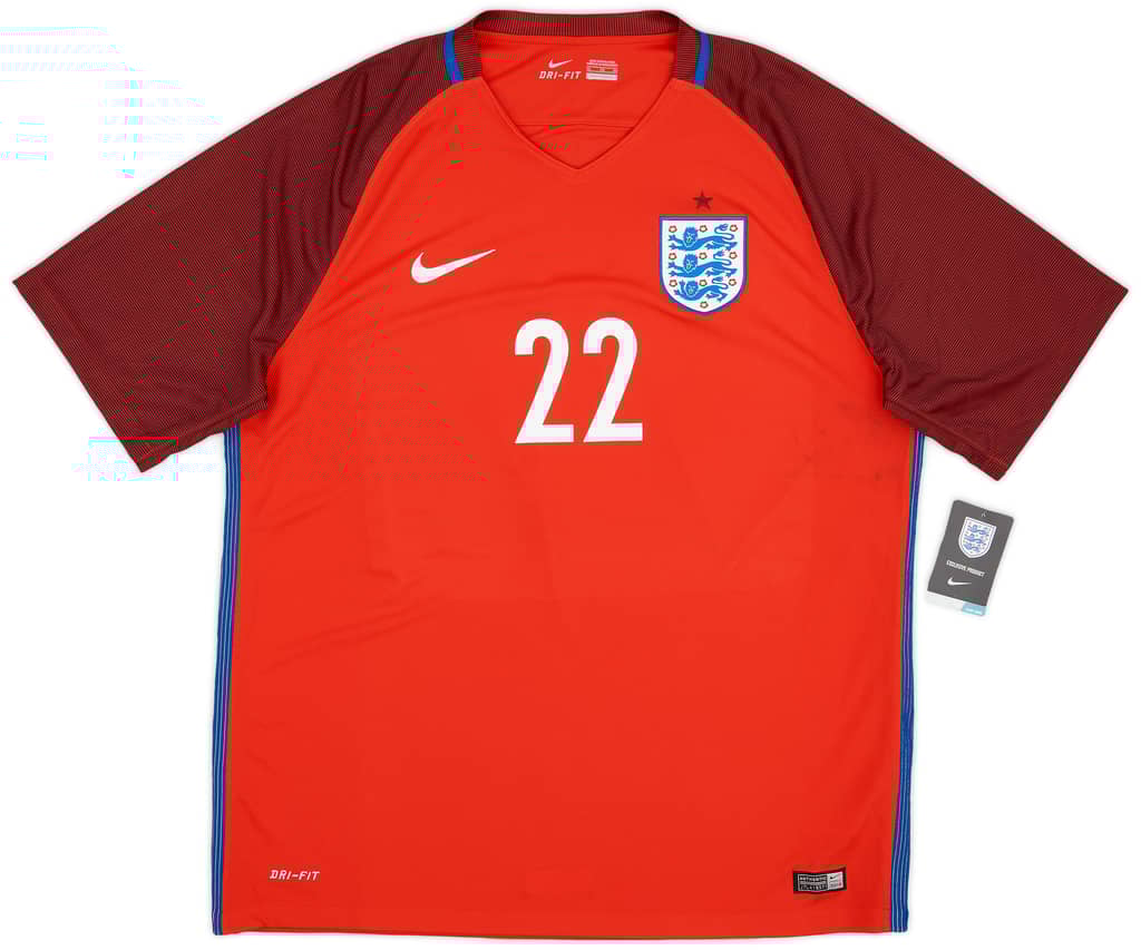 2016-17 England Away Shirt Rashford #22 (XL)