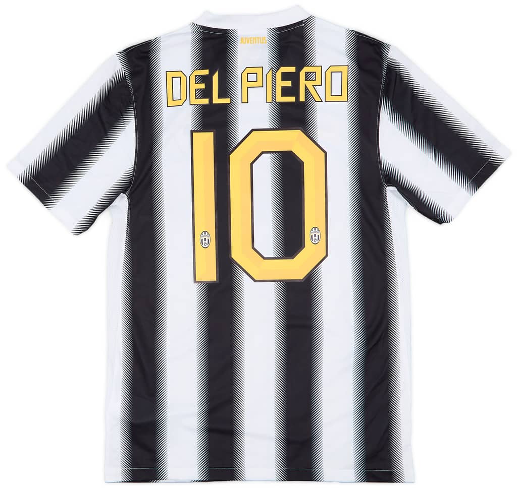 2011-12 Juventus Home Shirt Del Piero #10 (S)