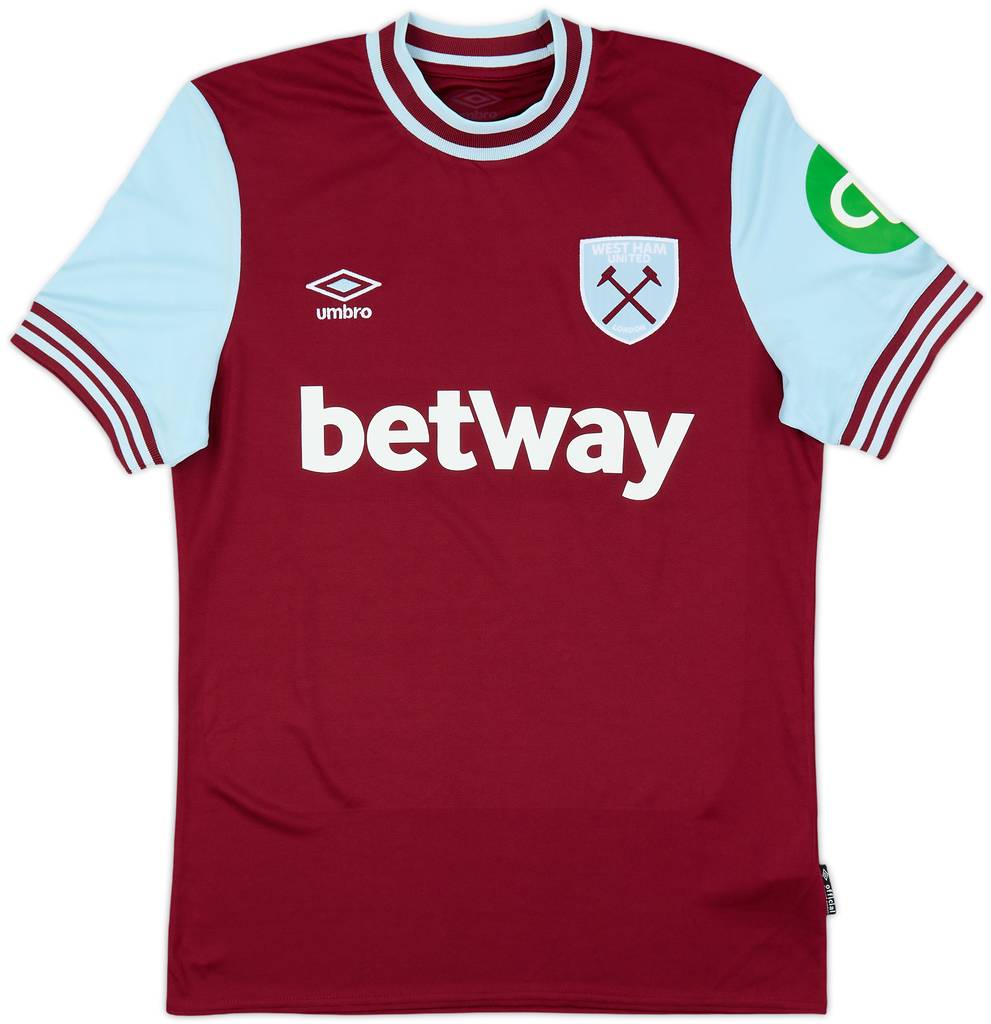 2024-25 West Ham Home Shirt (S)