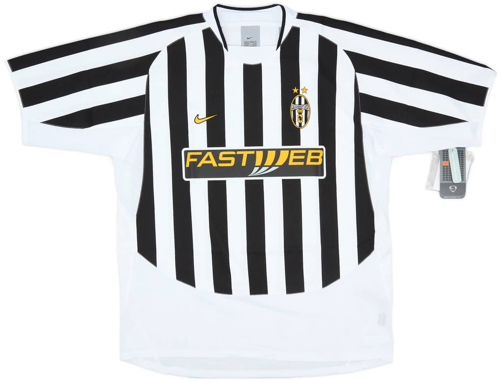 2003-04 Juventus Home Shirt Nedved #11 (XL)