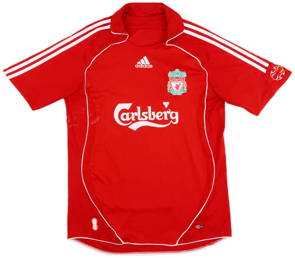 2006-08 Liverpool Home Shirt Alonso #14 - 5/10 - (S)