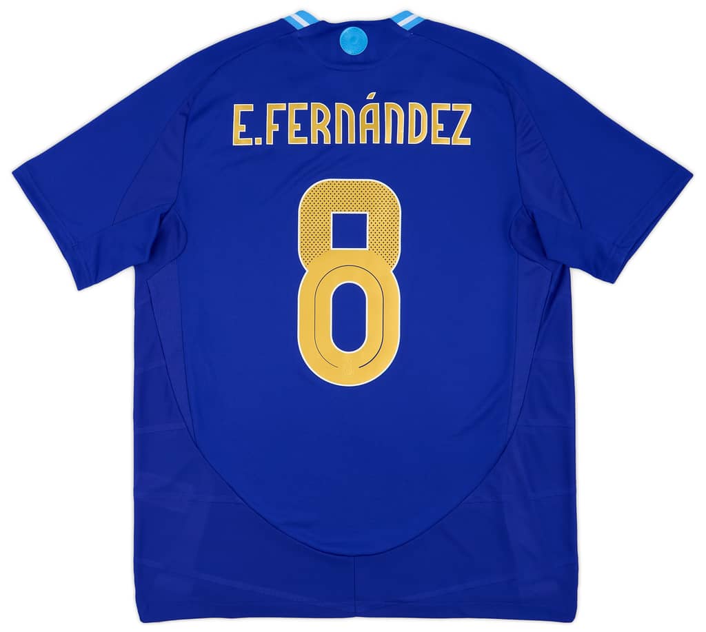 2024-25 Argentina Away Authentic Shirt E.Fernandez #8