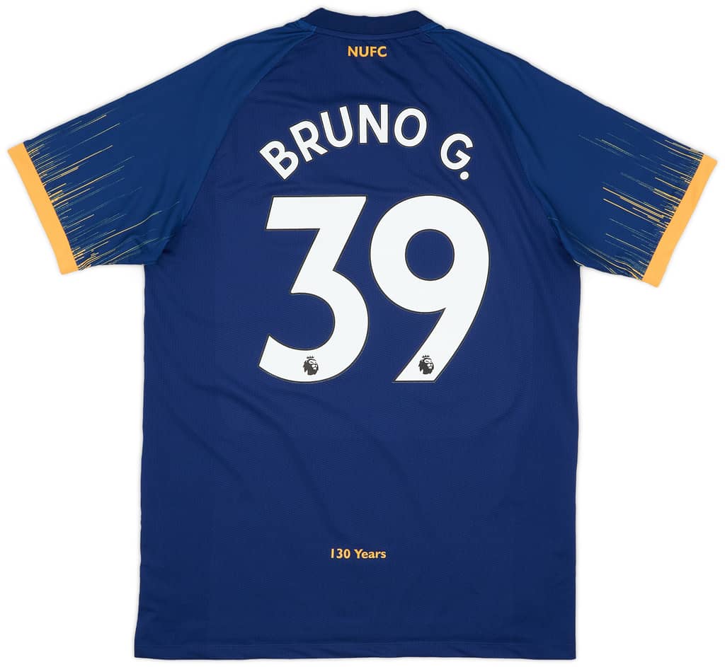 2022-23 Newcastle Authentic Away Shirt Bruno G. #39