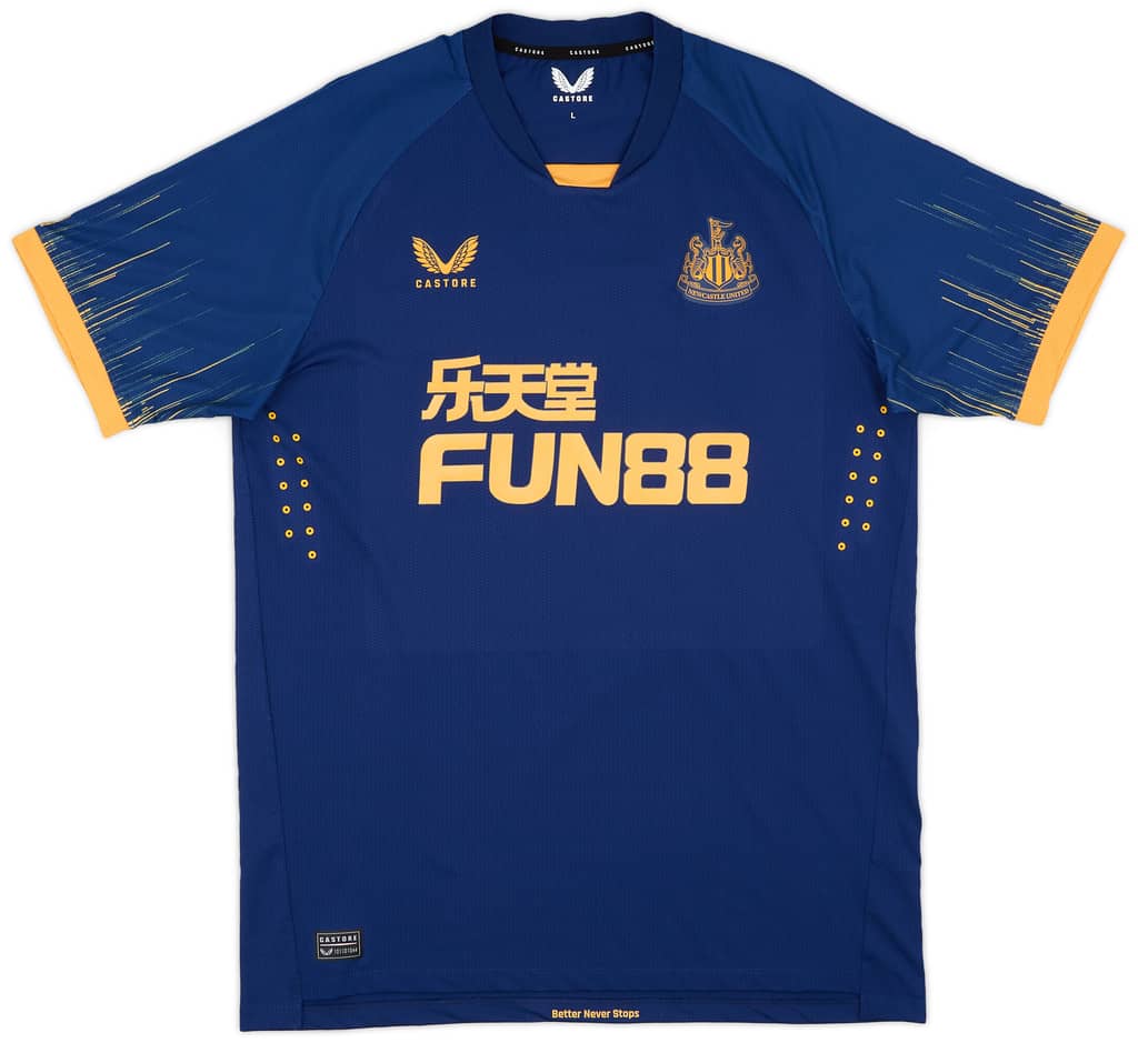 2022-23 Newcastle Authentic Away Shirt Bruno G. #39