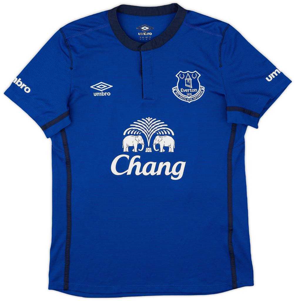 2014-15 Everton Home Shirt Oviedo #8 - 7/10 - (S)
