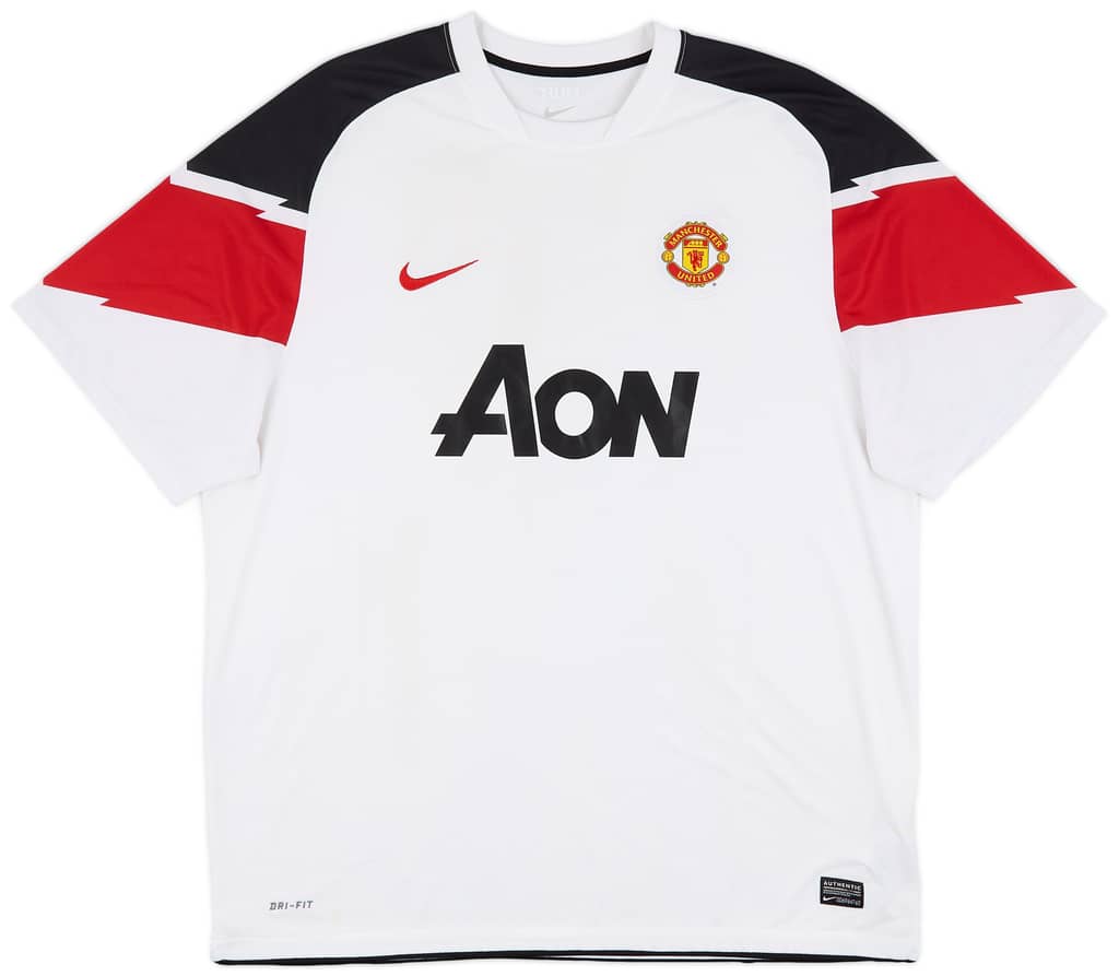 2010-12 Manchester United Away Shirt Evra #3