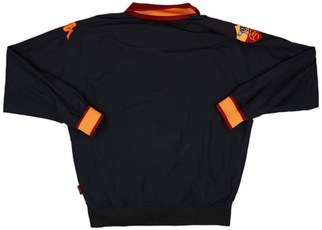 2011-12 Roma Kappa Track Jacket - 9/10 - (M)
