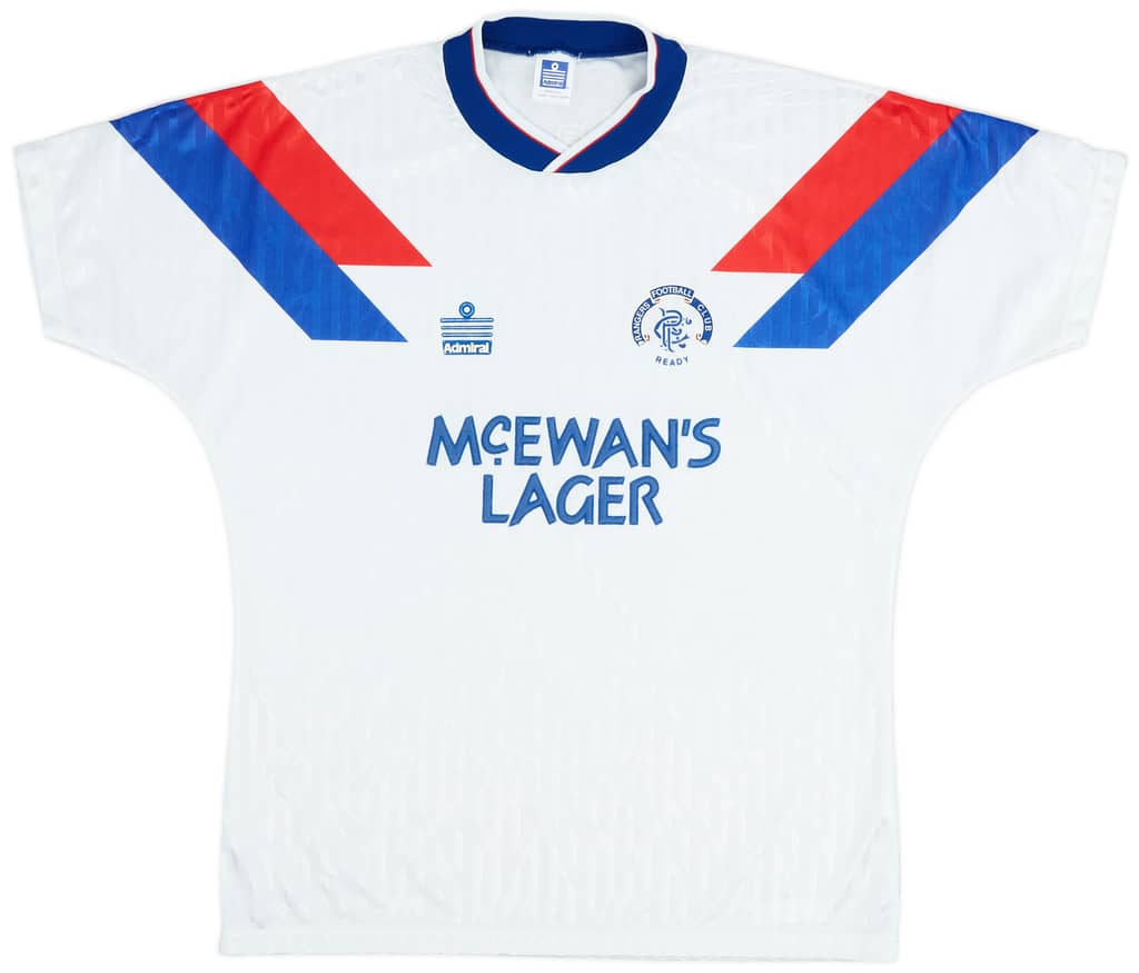 1990-92 Rangers Away Shirt - 8/10 - (L)