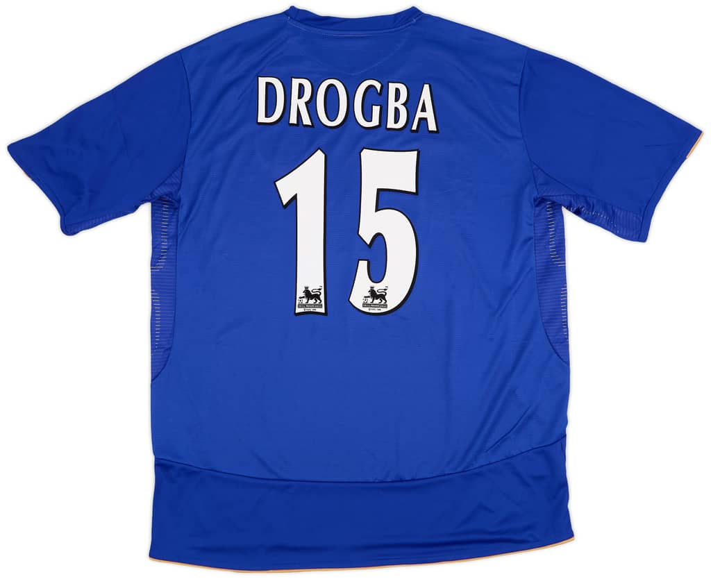 2005-06 Chelsea Centenary Home Shirt Drogba #15 (XXL)