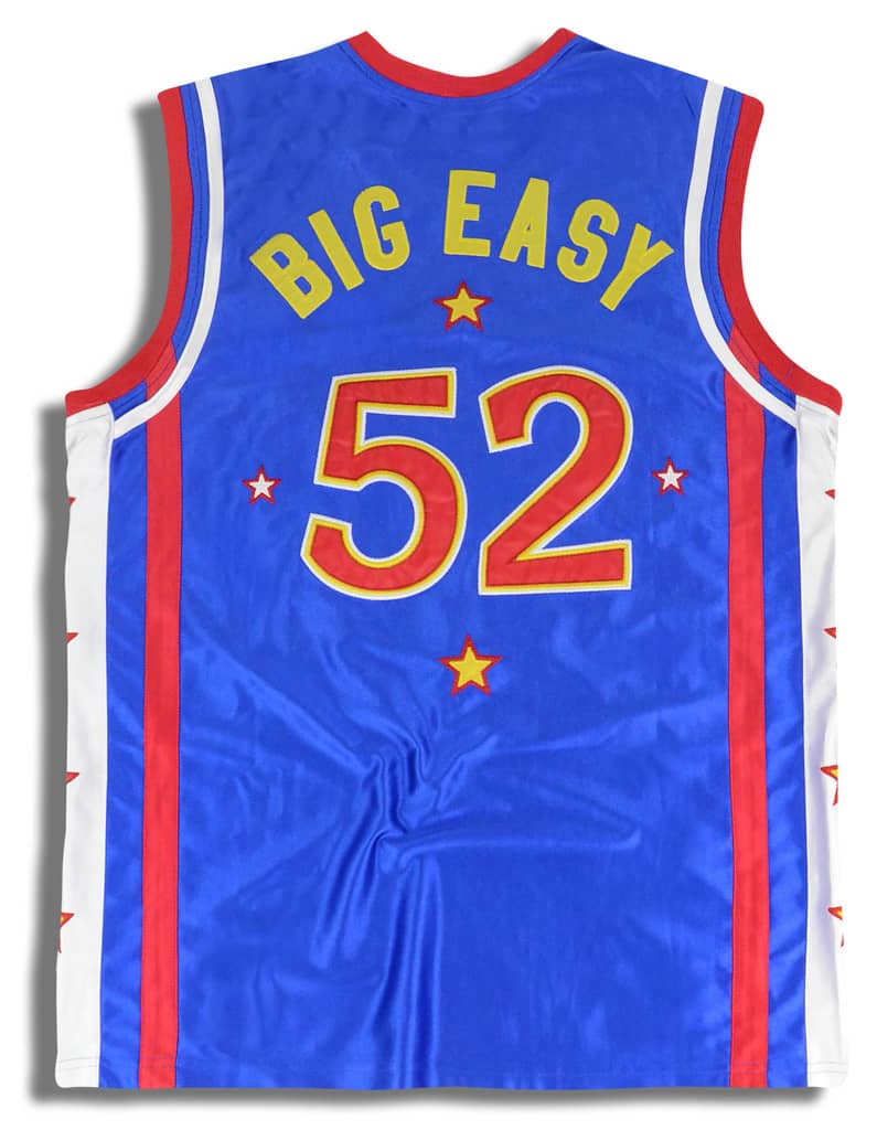 2010s Harlem Globetrotters Big Easy #52 Authentic Jersey M