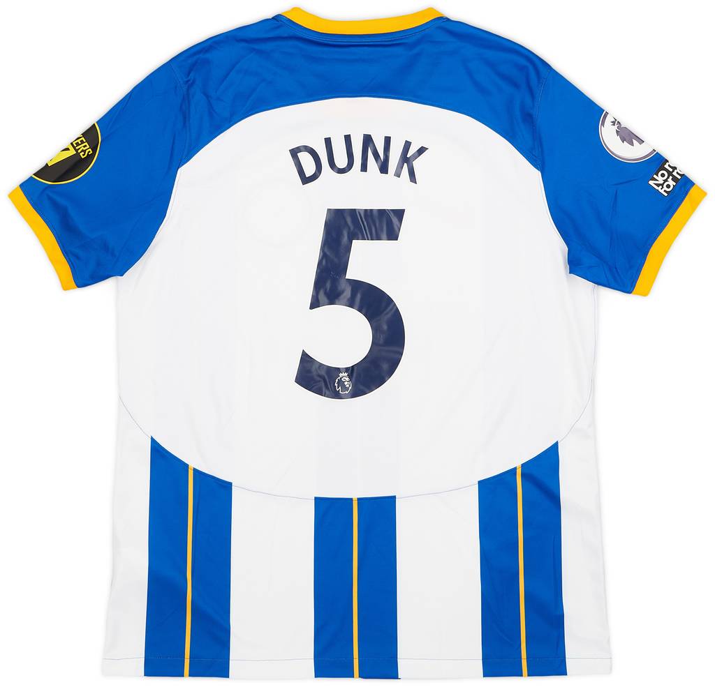 2022-23 Brighton Match Issue Home Shirt Dunk #5