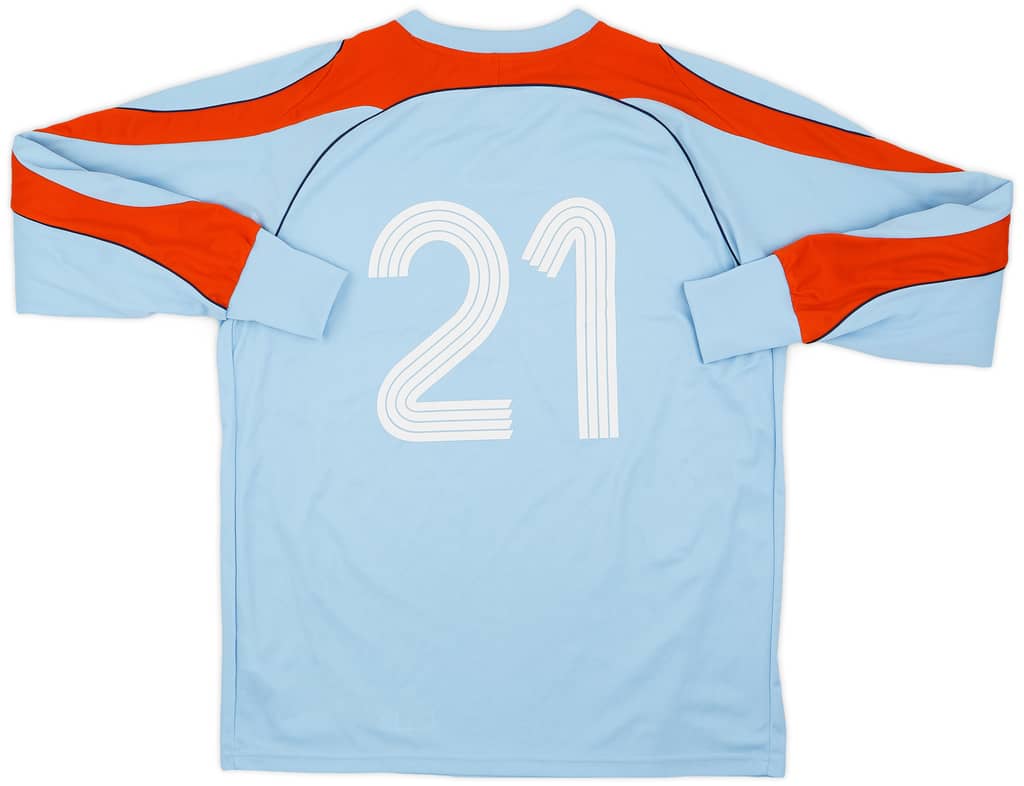 2007-08 Denmark GK Shirt #21 - 7/10 - (L)