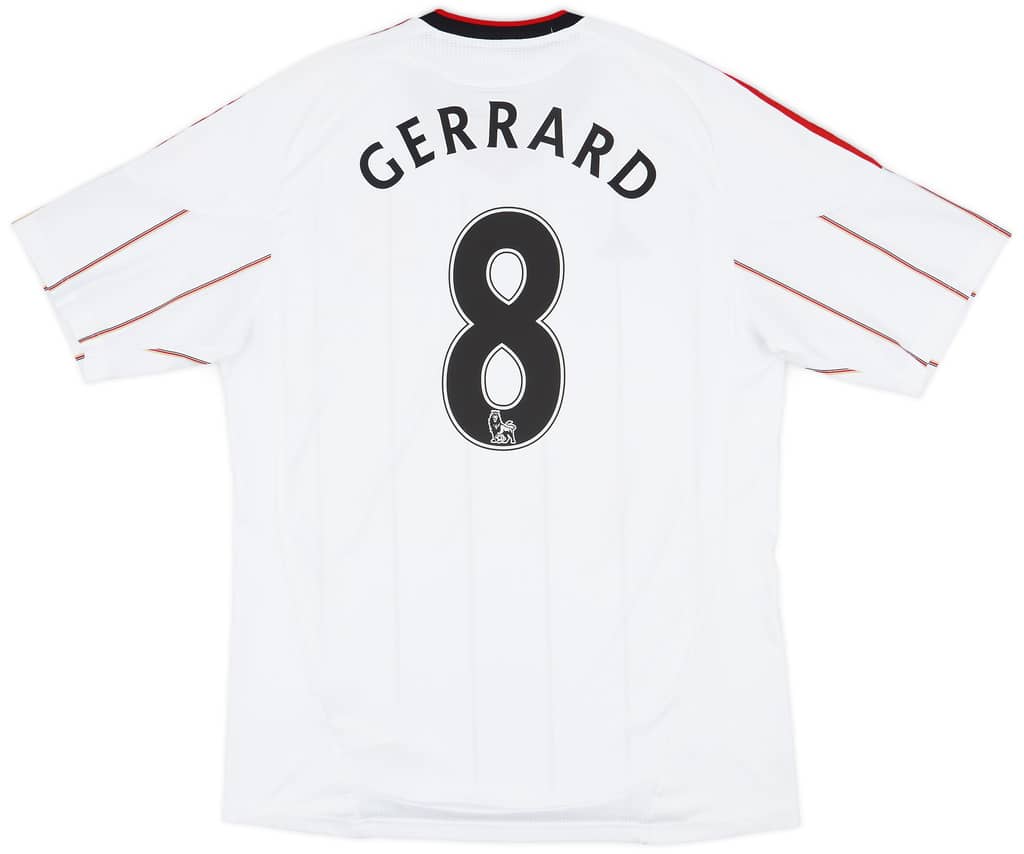 2010-11 Liverpool Away Shirt Gerrard #8