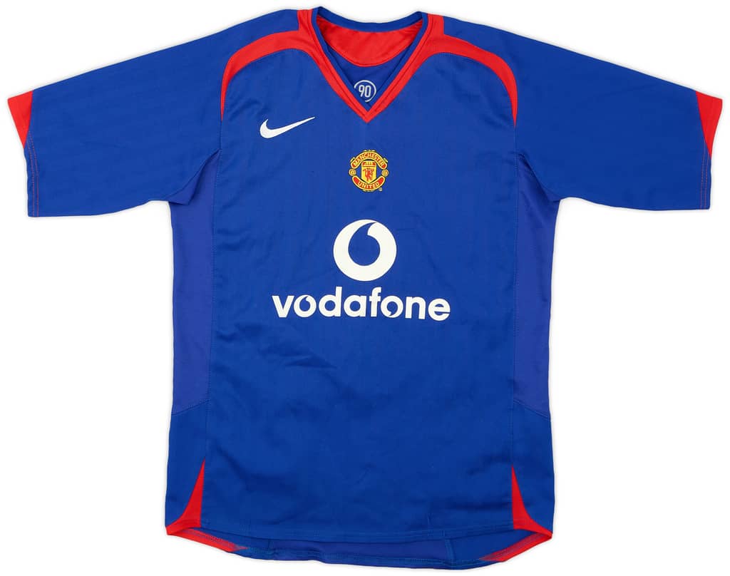 2005-06 Manchester United Away Shirt - 6/10 - (L.Boys)