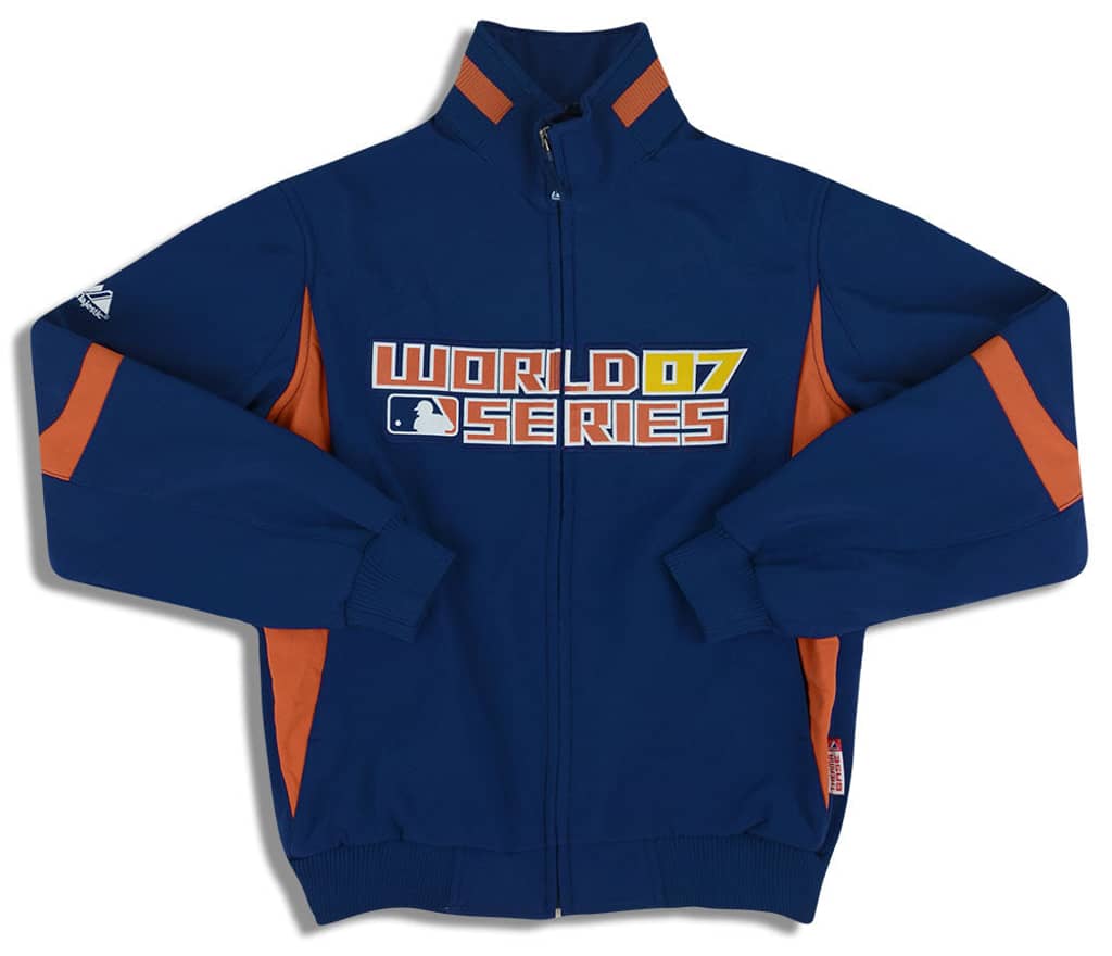 2007 MLB World Series Majestic Therma Base Jacket S