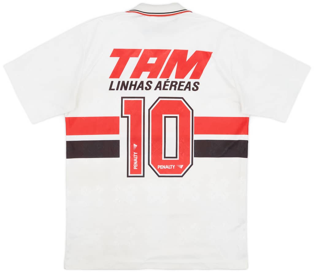 1993 Sao Paulo Home Shirt #10 - 8/10 - (XL)