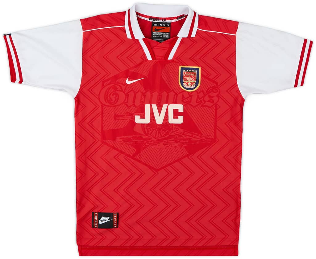 1996-98 Arsenal Home Shirt - 6/10 - (L.Boys)