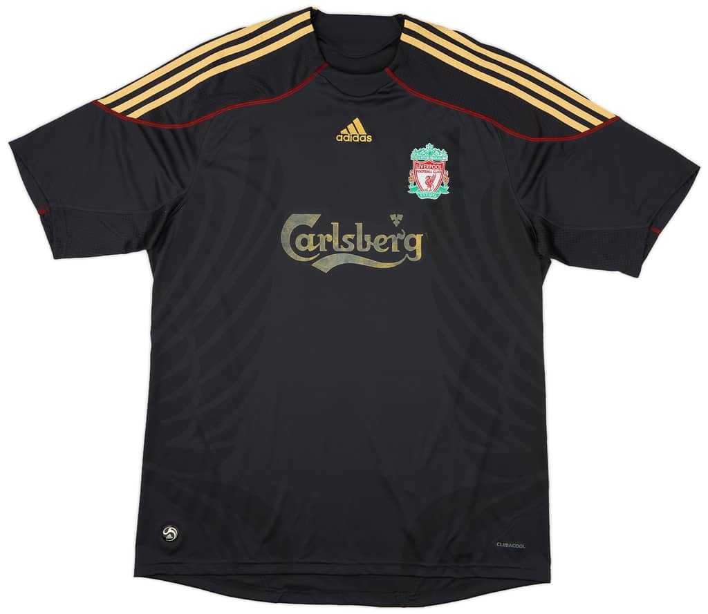 2009-10 Liverpool Away Shirt Gerrard #8 - 4/10 - (XXL)
