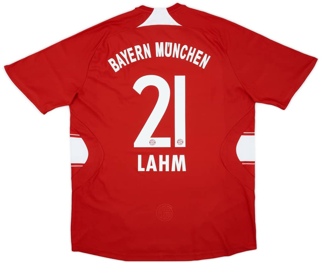 2007-08 Bayern Munich Home Shirt Lahm #21
