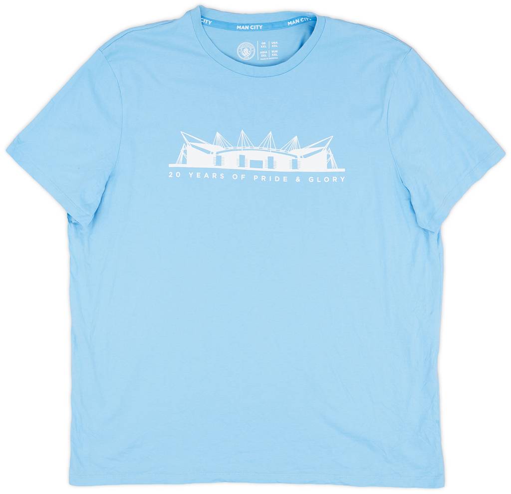2022-23 Manchester City '20 Years of Pride and Glory' Graphic Tee - 9/10 - (XXL)