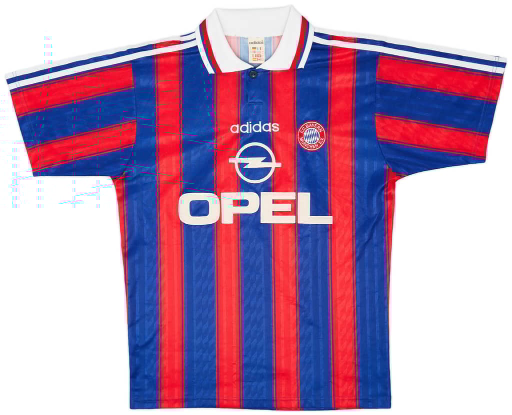 1995-97 Bayern Munich Home Shirt Scholl #7 - 8/10 - (S)