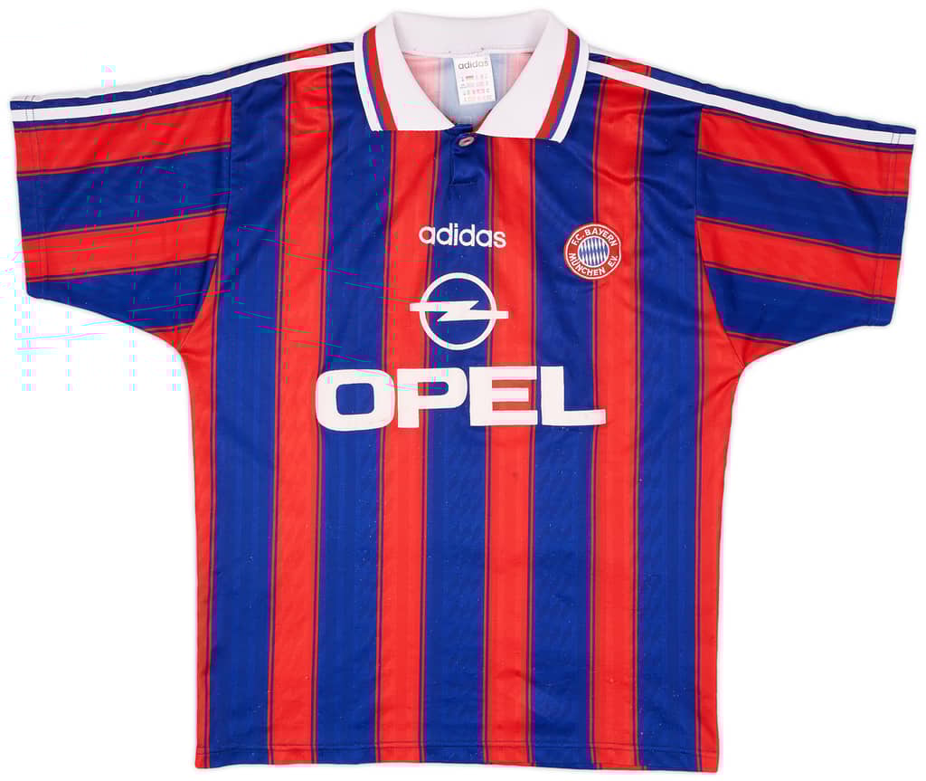 1995-97 Bayern Munich Home Shirt Sforza #14 - 8/10 - (M)