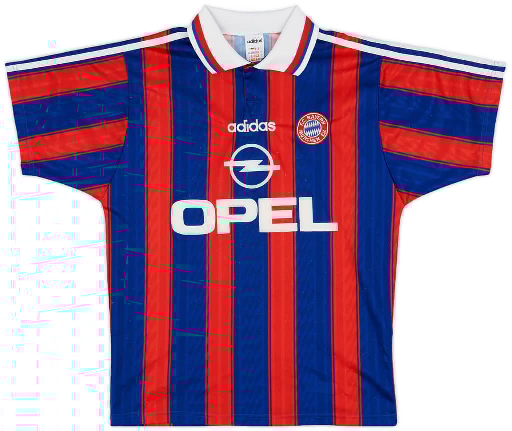 1995-97 Bayern Munich Home Shirt Klinsmann #18 - 5/10 - (S)