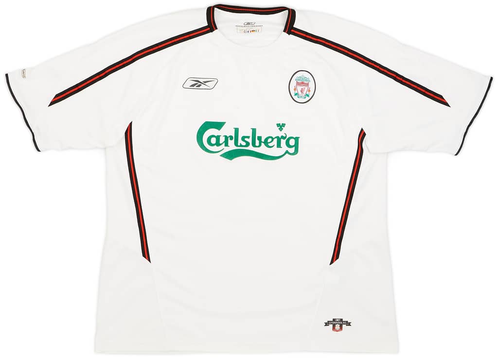 2003-04 Liverpool Away Shirt Gerrard #17 - 6/10 - (XL)