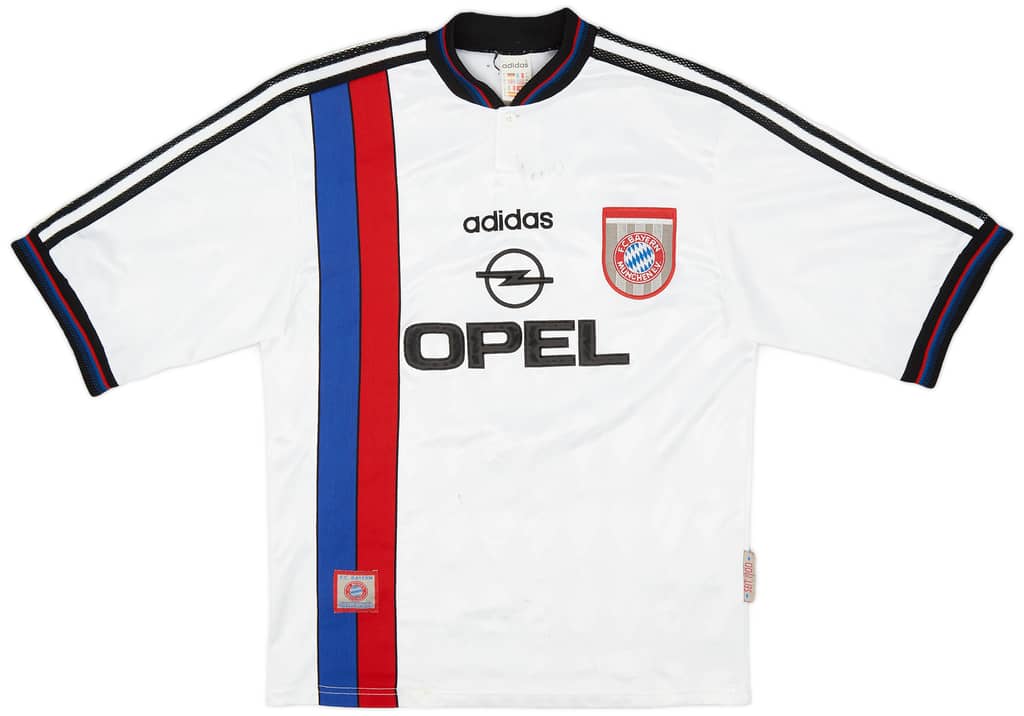 1996-98 Bayern Munich Signed Away Shirt Scholl #7 - 5/10 - (S)