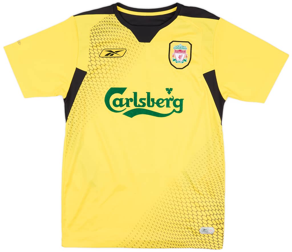 2004-06 Liverpool Away Shirt Gerrard #8 - 9/10 - (XS)