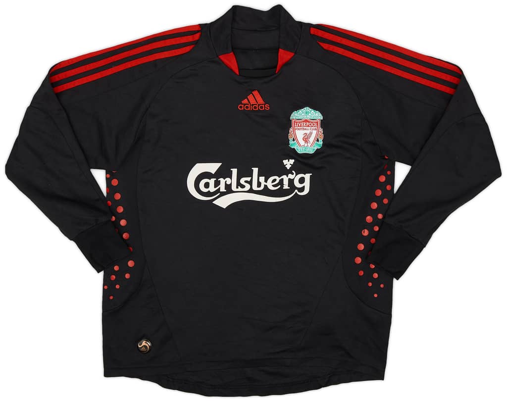 2008-09 Liverpool GK Shirt - 6/10 - (XL.Boys)