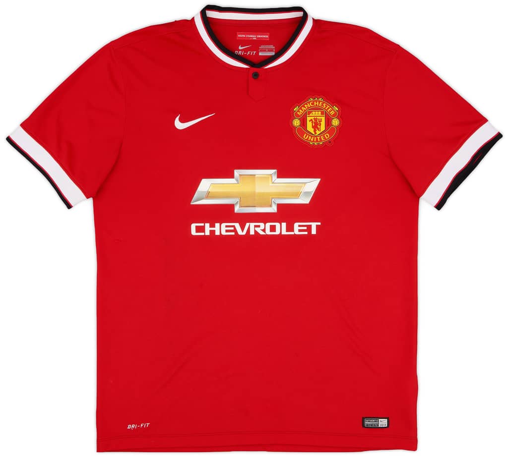 2014-15 Manchester United Home Shirt v.Persie #20 - 8/10 - (S)