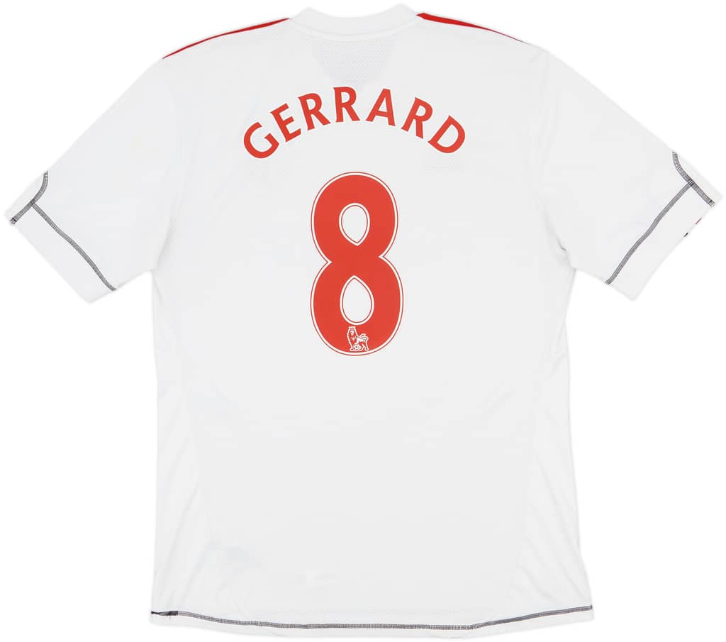 2009-10 Liverpool Third Shirt Gerrard #8 - 7/10 - (L)