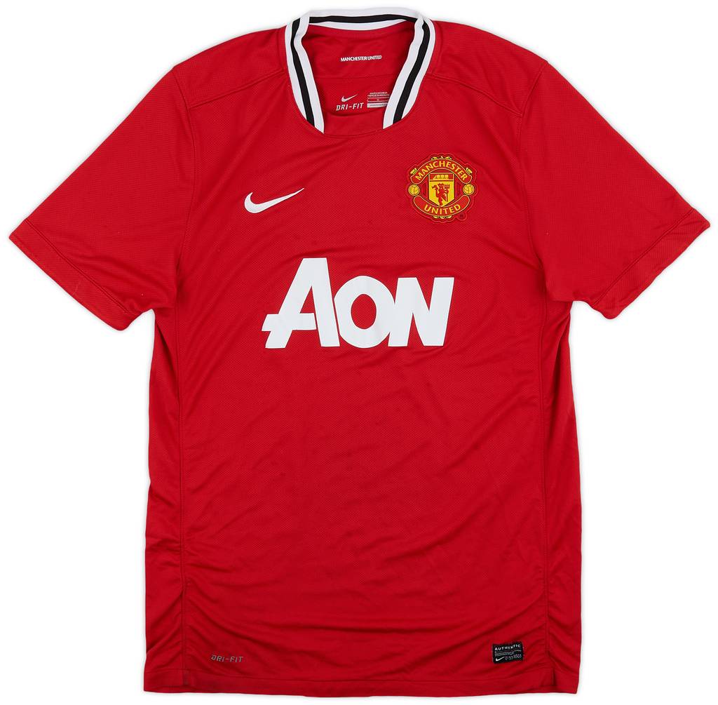 2011-12 Manchester United Home Shirt - 5/10 - (L)