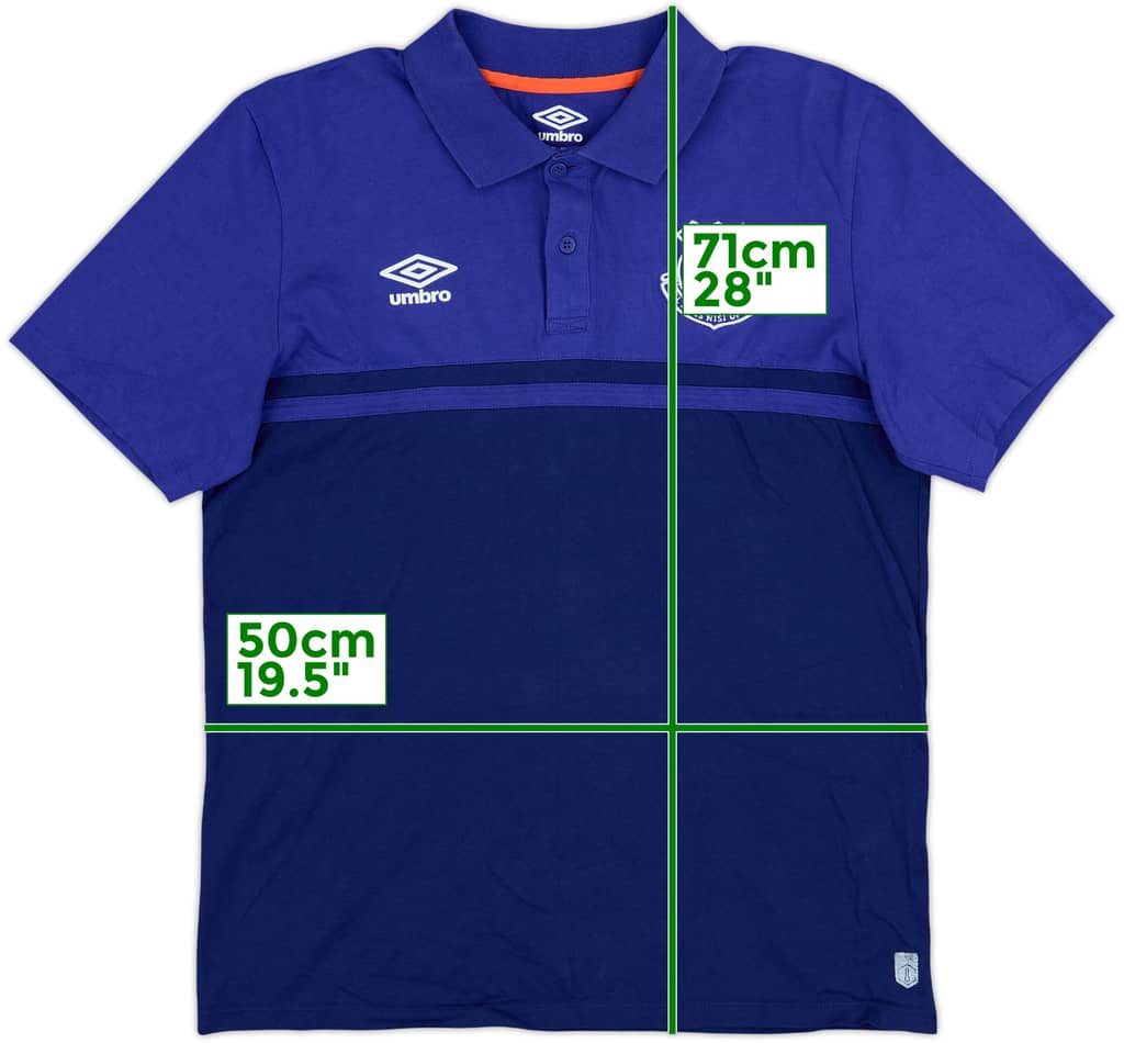 2016-17 Everton Umbro Polo Shirt - 8/10 - (L)