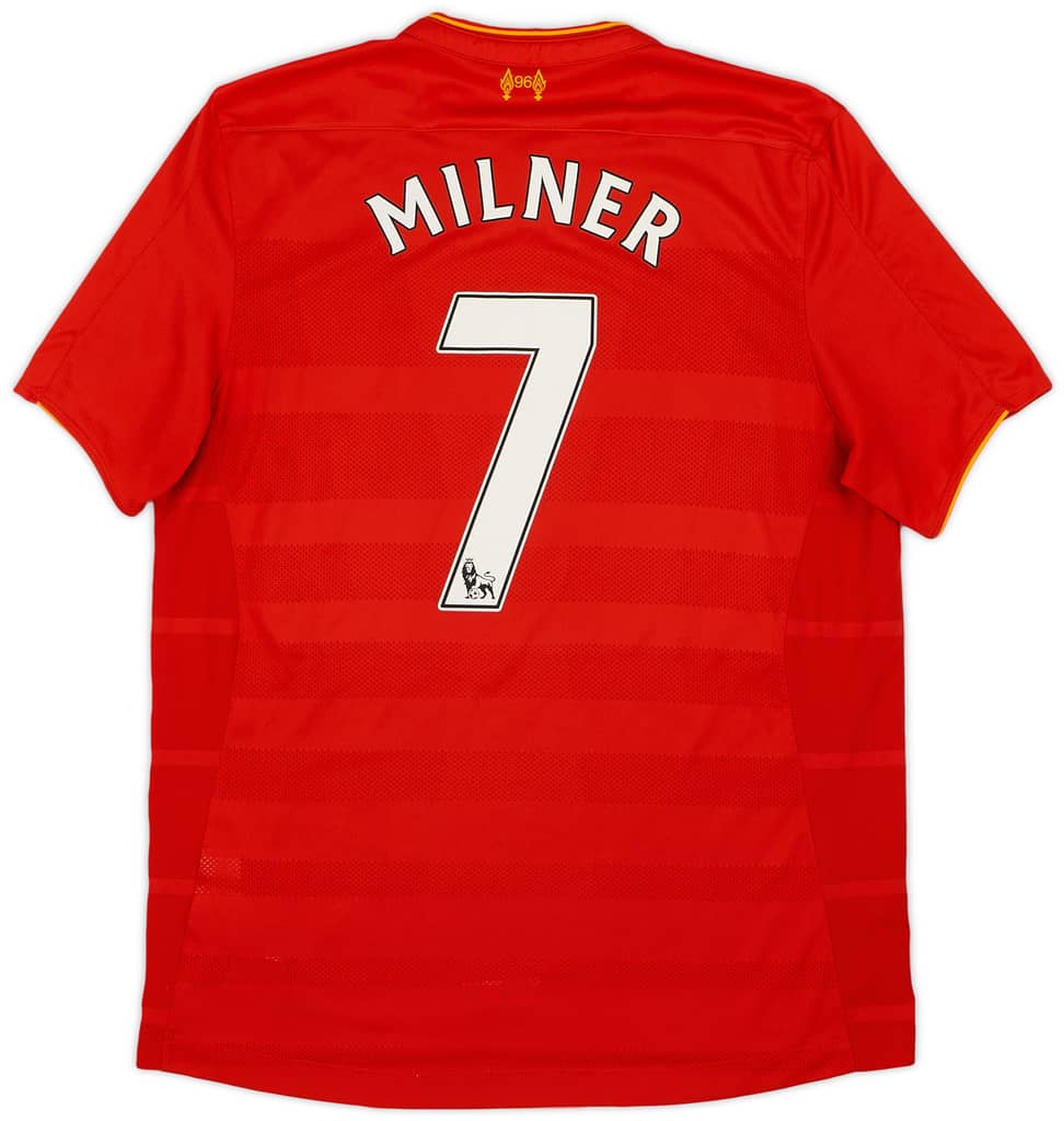 2016-17 Liverpool Home Shirt Milner #7