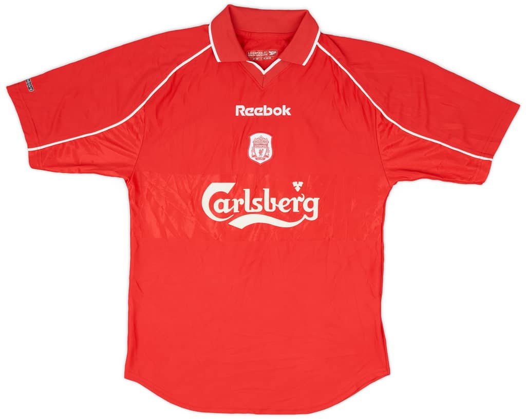 2000-02 Liverpool Home Shirt Barmby #20 - 9/10 - (S)