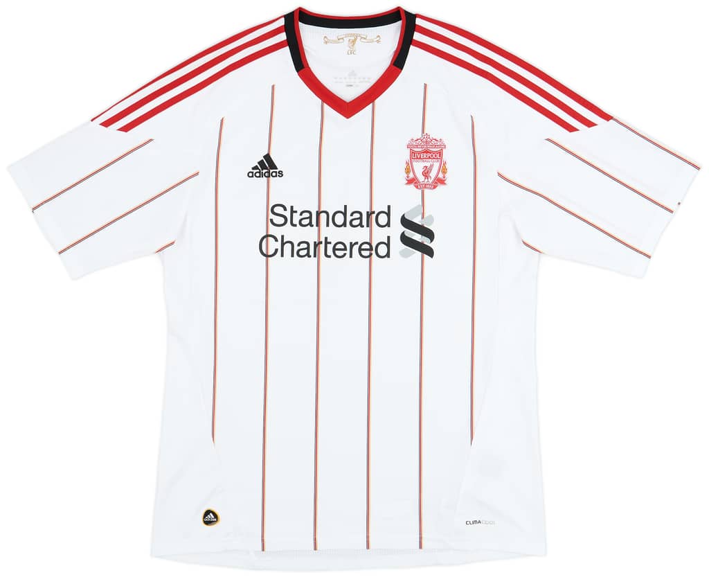 2010-11 Liverpool Away Shirt Cole #10 - 9/10 - (L)